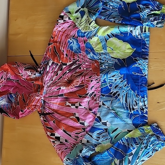 NIKE Sportswear Woven Crop Hooded Jacket Windbreaker - Picture 9 of 9